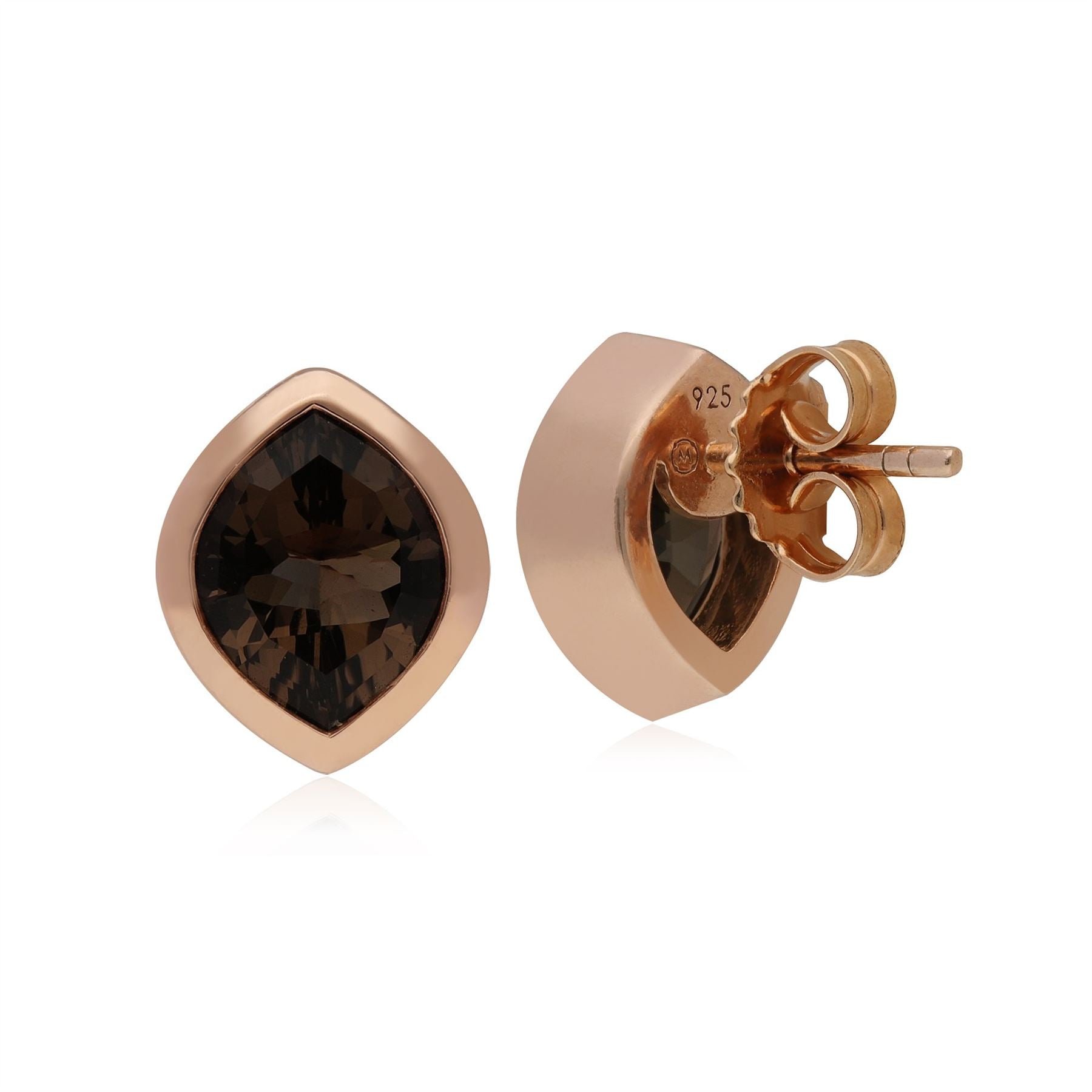 Boucles d'Oreilles Clou Kosmos Argent 925 Topaze Mystique