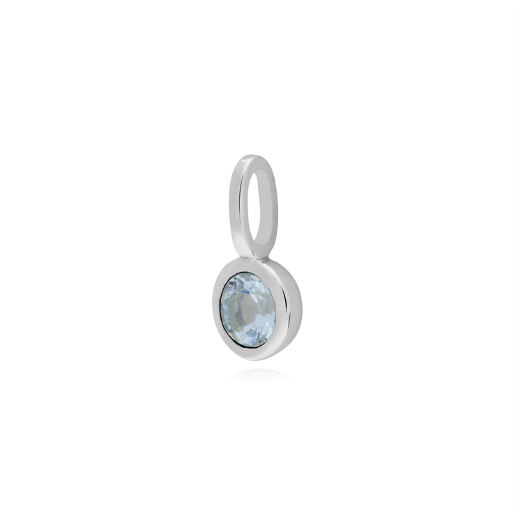Charms Classique Argent 925 Aigue-Marine
