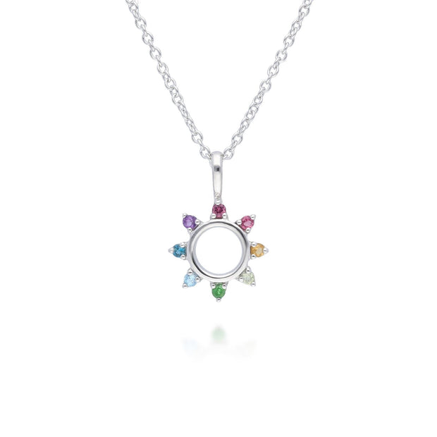 Collier Arc-en-Ciel Argent 925