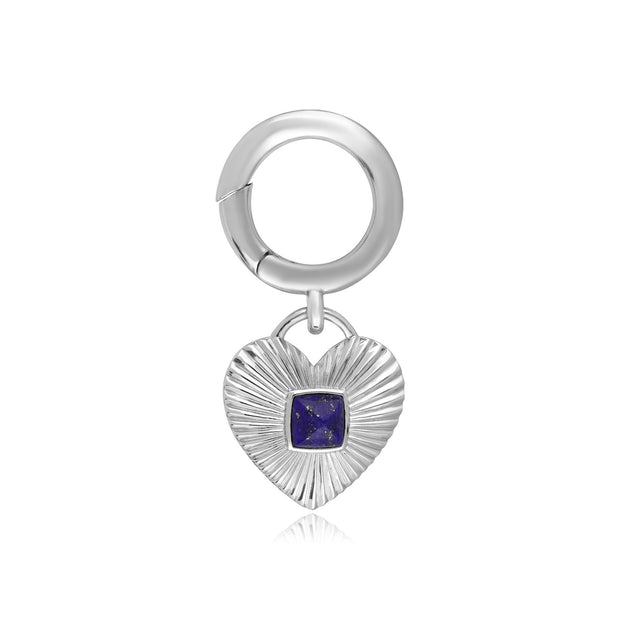 Médaille Argent Lapis Lazuli taille small