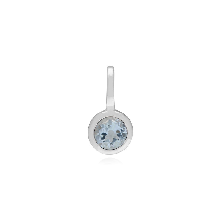 Charms Classique Argent 925 Aigue-Marine