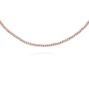 Plaqué or Rose Argent Sterling Protection Marcassite 19cm Bracelet