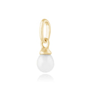 Pendentif Classique Or Jaune 375 Perle de Culture