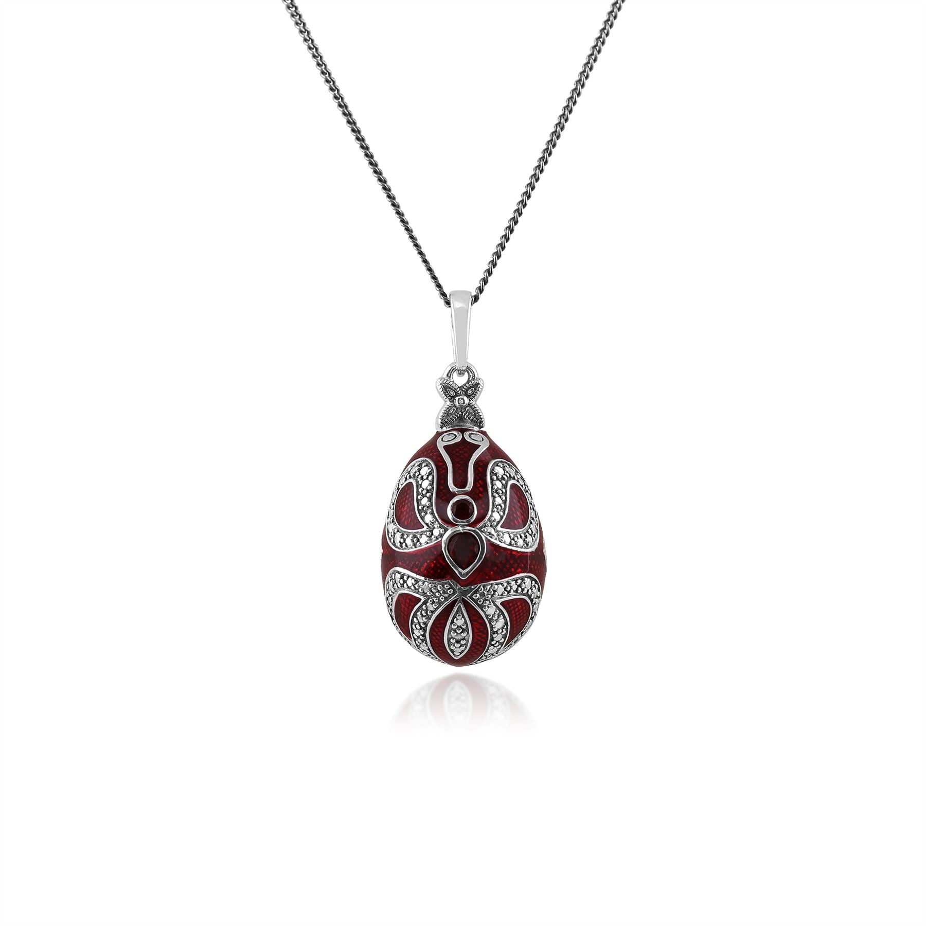Pendentif Oriental Oeuf Fabergé copie/ Bijou fantaisie raffiné - oeuf Pendentif Oriental Oeuf Fabergé copie/ Bijou fantaisie raffiné - oeuf