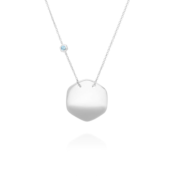 Collier à Graver Argent 925 Rubis